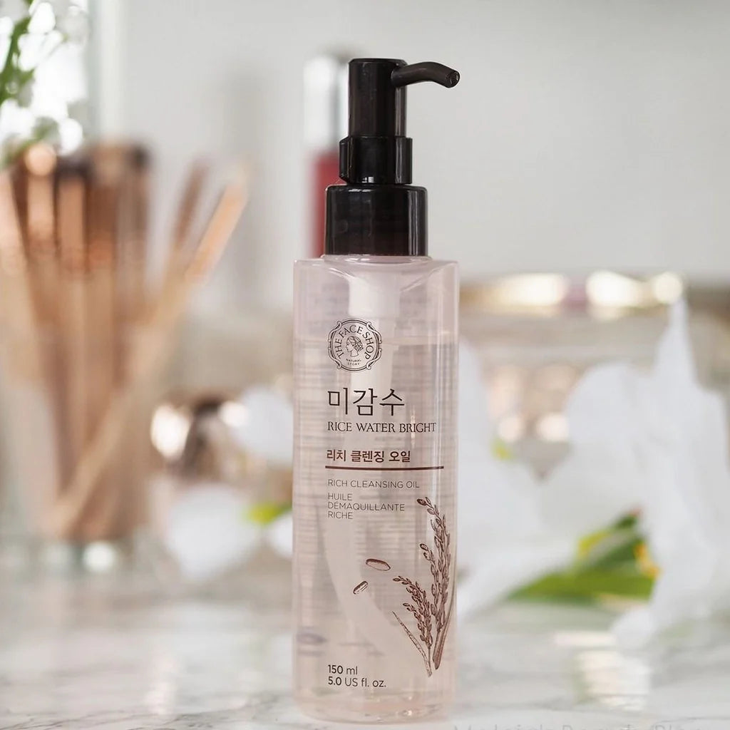 THE FACE SHOP RICE WATER BRIGHT RICH CLEANSING OIL 150ML