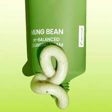 beplain MUNG BEAN pH-BALANCED CLEANSING FOAM 80ML