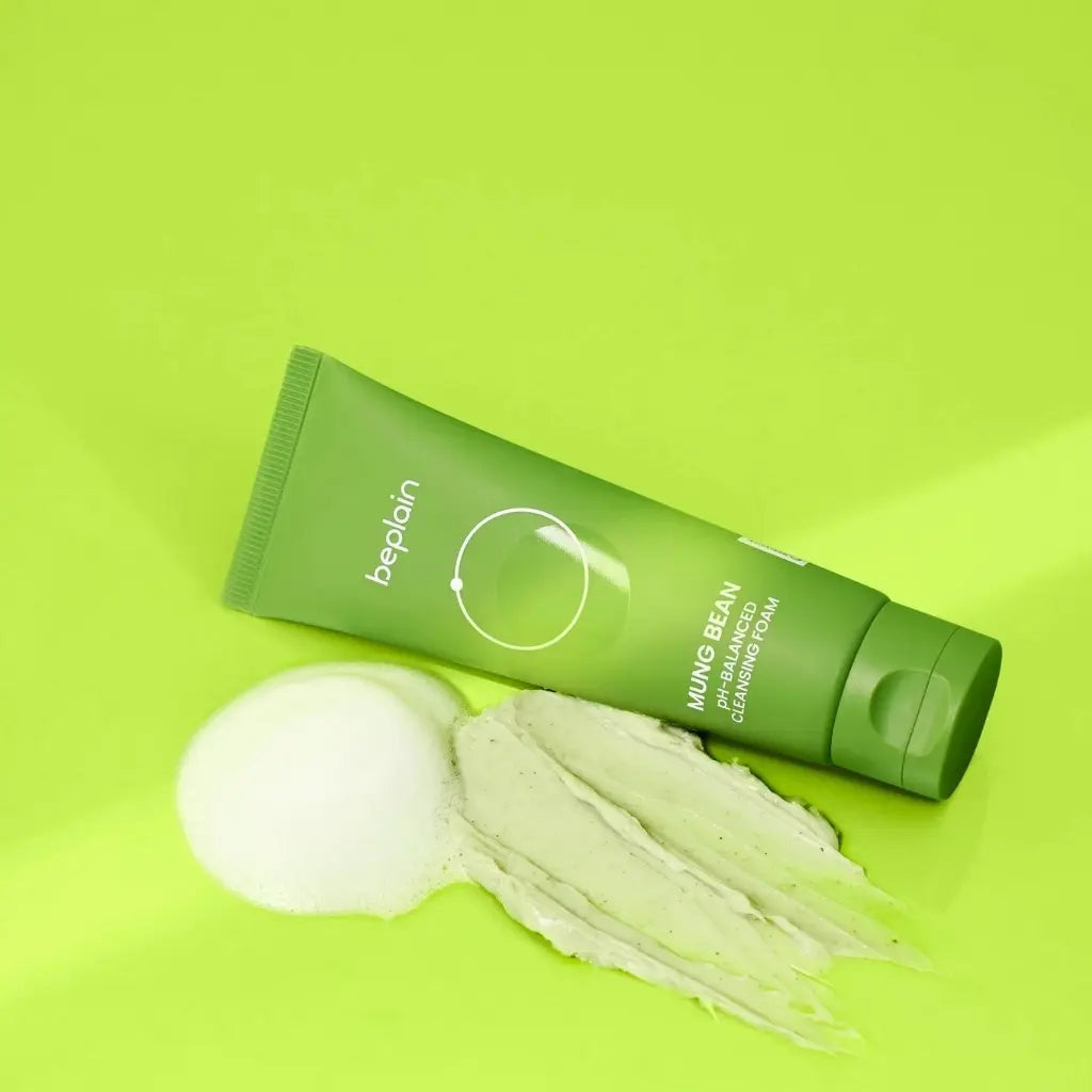 beplain MUNG BEAN pH-BALANCED CLEANSING FOAM 80ML