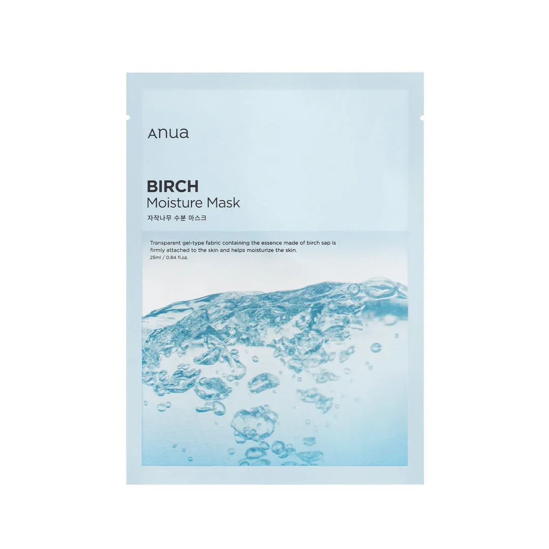 Anua birch moisture sheet mask 25ml