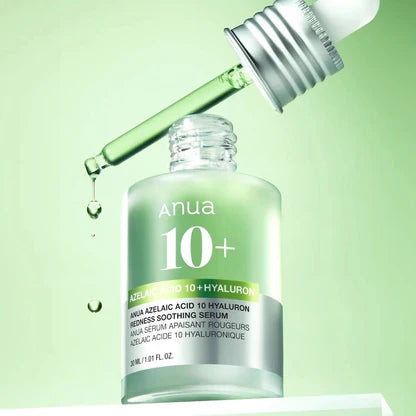 ANUA Azelaic Acid 10 Hyaluron Redness Soothing Serum 30ml