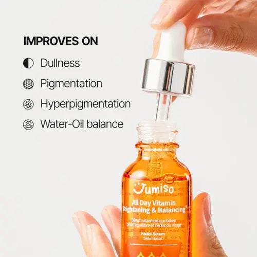 JUMISO - All Day Vitamin Brightening & Balancing Facial Serum [30ml]