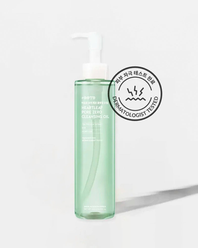OOTD HUILE NETTOYANTE HEARTLEAF ZÉRO PORE [200ml]