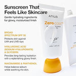 [Anua] ZERO-CAST MOISTURIZING FINISH SUNSCREEN SPF 50+ PA++++ 50ML