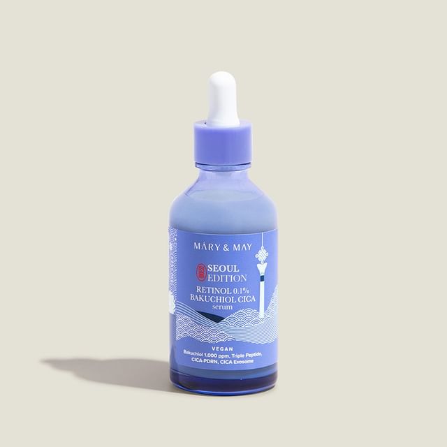 [MARY&MAY] RETINOL 0.1% BAKUCHIOL CICA SERUMM 80ML